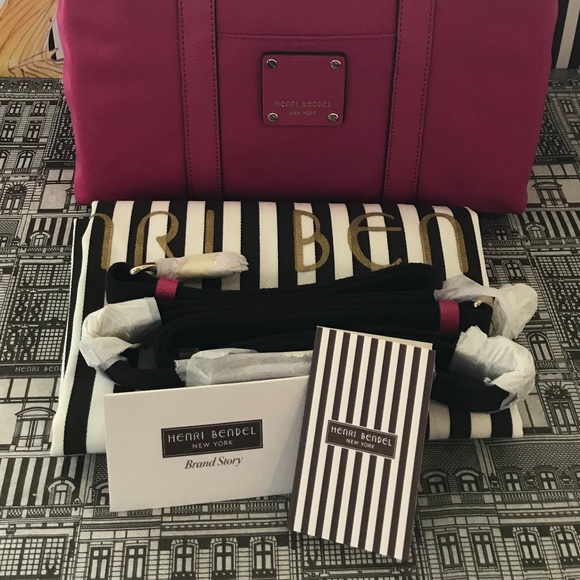 Henri Bendel Jestsetter Backpack Mini Peacock Pink - Picture 2 of 8